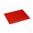 Interlux Cutting board with groove - 325x265x15mm - Red