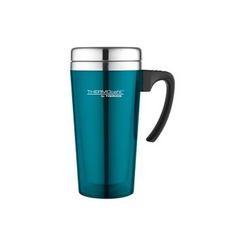 Thermos Soft Touch Travel Mug Teal 420ml