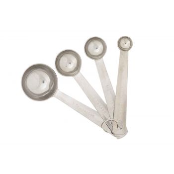 Cosy & Trendy Measuring Spoon Ss Set4 1.25-2.5-5-15ml