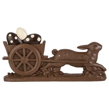 Cosy @ Home Easter Hare Pulling Egg Chocolate 32,6x6