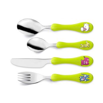 Amefa Retail Children's Cutlery S4 Green