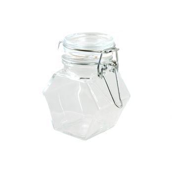 Cosy & Trendy Jar Glass Angular D4,5xh8cm - 125ml