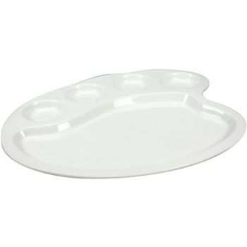 Cosy & Trendy Dish White Pallet 23,80x28,30cm