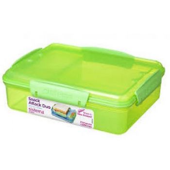 Sistema Lunch 1482 Snack Attack Duo 975ml Green