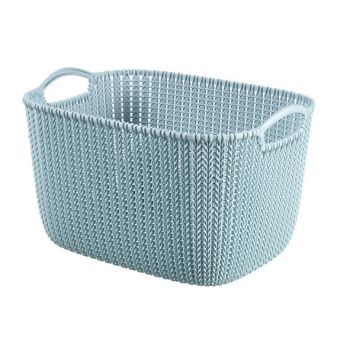 Curver Knit Basket Misty Blue 19L